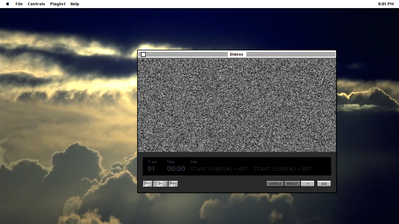 Videos in the February 2025 ryOS snapshot