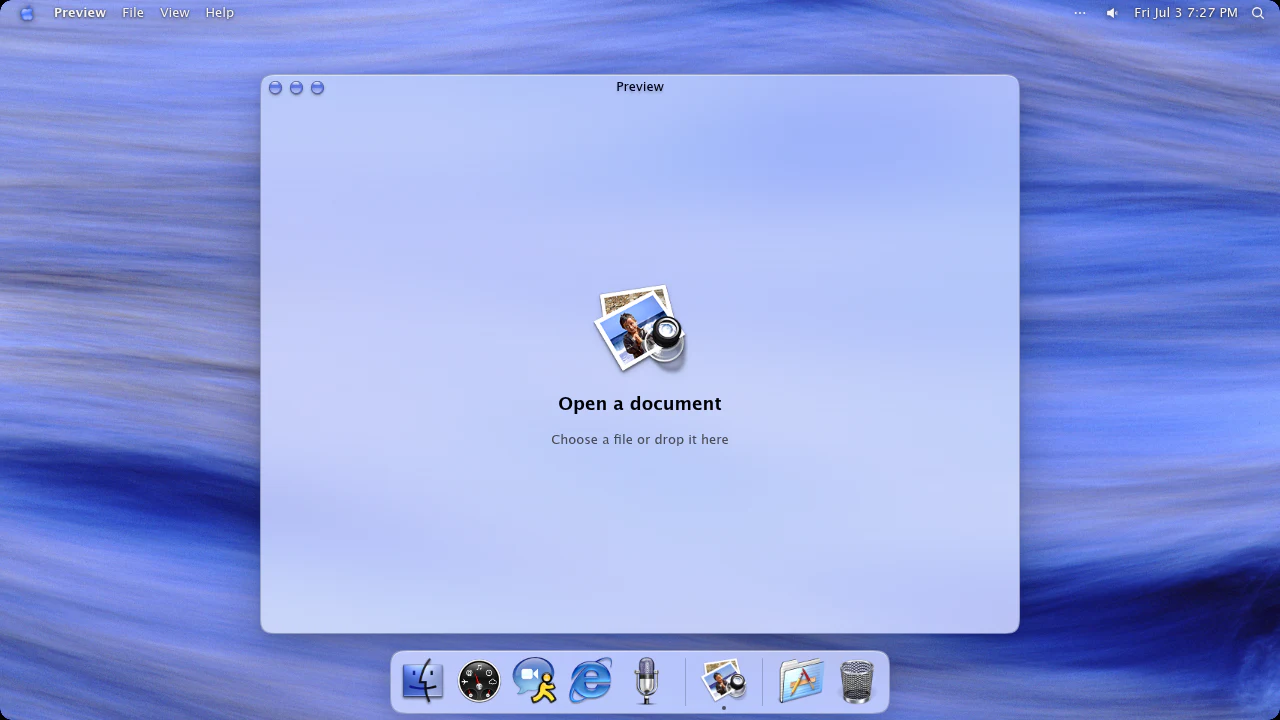 Preview in the June 2026 ryOS snapshot